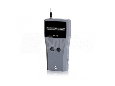Digitaler Wanzen- und Handy-Detektor PRO-SL8 im Taschenformat mit Frequenzbereich von bis zu 8 GHz