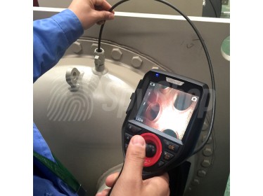 Technisches Endoskop Coantec C40. Sonde beständig gegen Flüssigkeiten, Öle und Fette