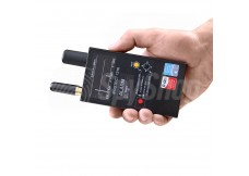 Wanzenfinder iProtect 1216 ​Profi 3-Kanal-Detektor Funkaufspürgerät gegen versteckte Kameras & Wanzen