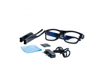 In der Korrekturbrille versteckte Spionagekamera Spion-Brille Videobrille Spionagebrille GL-G8000.