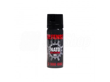 Pfeffergel 50 ml Abwehrspray NATO Defense Tierabwehrspray zur Selbstverteidigung