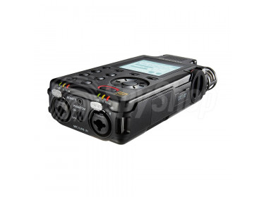 Tragbarer Audiorekorder Tonaufnahmegerät DR-100MKIII mit vier Mikrofonen für professionelle Einsatz