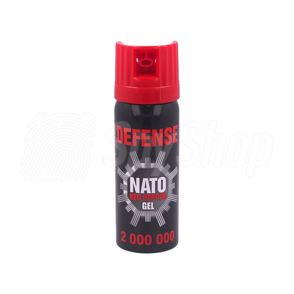 Pfeffergel 50 ml Abwehrspray NATO Defense Tierabwehrspray zur