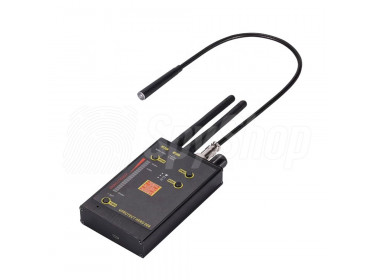 Funkaufspürgerät VPROTECH Detektor gegen Abhörwanzen und Kameras GSM, 3G/4G, Bluetooth WiFi ideal für Detektivbereich