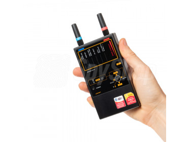 Profi Funkdetektor Protect 1207i - Leistungsfähiger Wanzendetektor für GSM, 3G, LTE, DECT, Bluetooth, WLAN und WiMax
