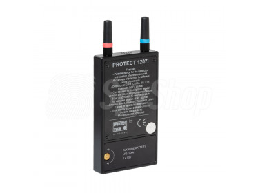 Profi Funkdetektor Protect 1207i - Leistungsfähiger Wanzendetektor für GSM, 3G, LTE, DECT, Bluetooth, WLAN und WiMax