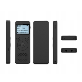 Diktiergerät DVR-818 Digitaler Audiorekorder Voice Recorder für Profis 8 Gb Speicher, Tonerkennung