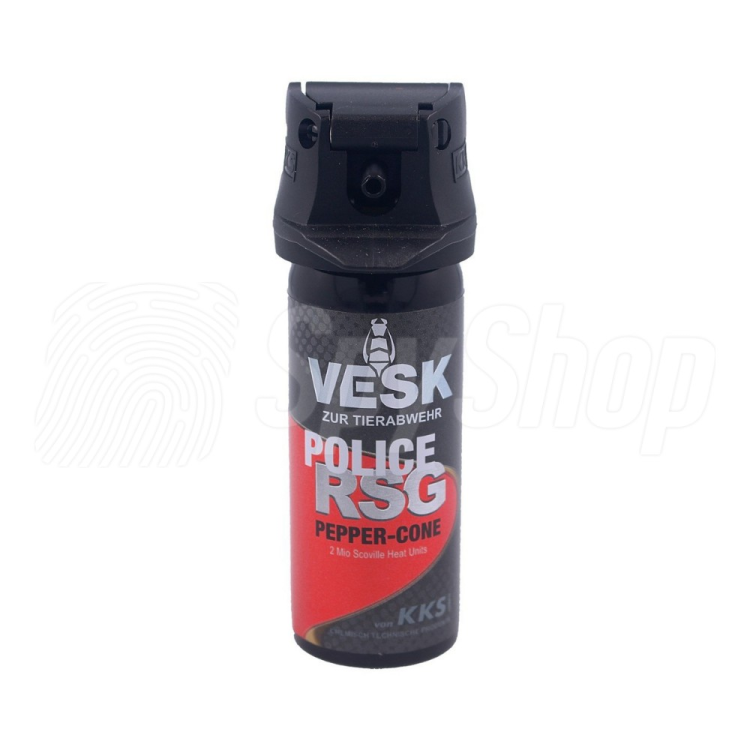 Tierabwehr Polizei-Pfefferspray KKS Vesk RSG Police- zum Schutz vor einer Gruppe von Angreifern