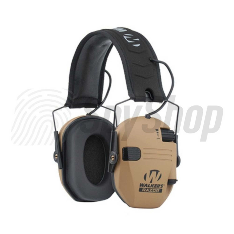 Gehörschützer Kapselgehörschutz Ohrenschützer Walker's Razor Slim - 2 Mikrofone, NRR 23 dB