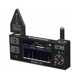 iProtect 1217 Funksignal-Detektor - erkennt Wi-Fi, Bluetooth, 4G/LTE, 5G, Signale bis zu 6 GHz
