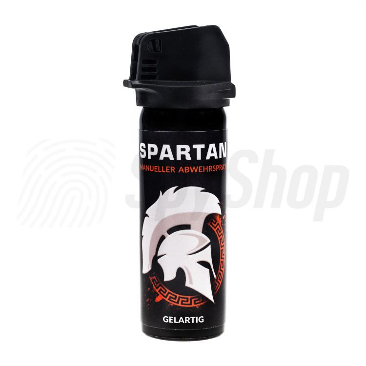 UV-Gel-Pfefferspray Spartan Tierabwehrspray KO-Spray Selbstverteidigungsspray grüner Farbstoff, 50 ml