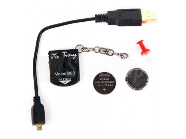 Spionagediktiergerät Edic mini Tiny B22 300h Diskrete Audioüberwachung