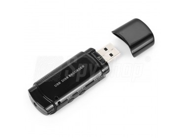 Miniaturhafte Kamera mit Diktiergerät DVR-A9 im USB-Stick